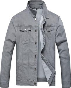 Veste en jean pour homme, 100% coton, personnalisable avec logo, respirante, écologique, séchage rapide, pour usage extérieur, haute qualité, vente en gros - Product Image 1