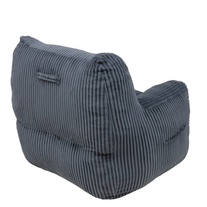 Fauteuil convertible inclinable en velours côtelé de coton, canapé-lit une place avec mousse compressée douce, housse amovible facile d'entretien - Product Image 5