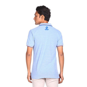 Packs de polos personnalisés en gros 100 % coton à manches courtes anti-plis pour hommes – Polos de golf avec logo de marque - Product Image 3