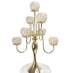 Bougeoir en cristal, décoration de la maison, autre support de bougie brillant, pour l'intérieur et l'extérieur - Product Image 1