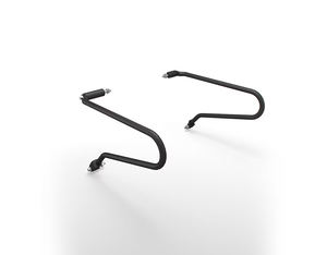 Rieles de Plástico Negro de Alto Rendimiento Crown para Maletas Laterales de las Motocicletas Classic 650/Shotgun 650/Super Meteor 650 (KXA00257) - Product Image 1