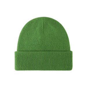 Bonnet en tricot personnalisé avec logo pour marques streetwear – Bonnet côtelé à revers – Fournisseur direct d'usine en marque blanche - Product Image 6