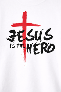 Men's Christian Jesus <b>Patchwork</b> Front Logo Breathable Anti-Wrinkle Short Sleeve Regular Fit 100% Cotton T-<b>Shirt</b> - Product Image 6