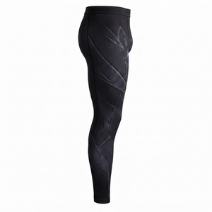 <b>Gym</b> Running And Fitness High Quality <b>Men's</b> <b>Leggings</b> Feature Moisture Wicking Breathable Fabric With A Comfortable Fit - Product Image 6