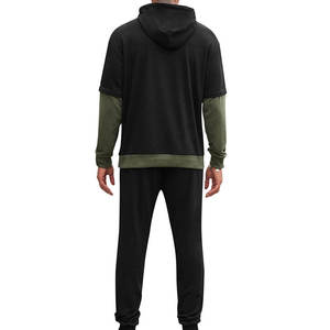 Conjunto Deportivo para Hombre, Cómodo, de Dos Piezas, con Sensación Transpirable, para Entrenamiento, Running, Actividades al Aire Libre y Ropa Deportiva Masculina - Product Image 2