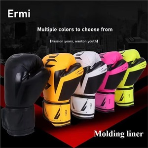 Custom 8oz Lace Up Training Gloves Hand Protection Fitness MMA Boxing Gloves Unisex - Product Image 6