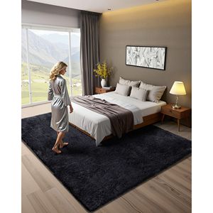 Tappeti Moderni per Interni 8 X 10 Piedi, Morbidi Tappeti Pelosi a Pelo Lungo per Soggiorno, Camera da Letto, Veranda - Product Image 2