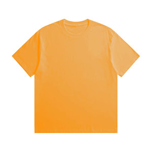 T-shirt décontracté pour homme en polyester/coton tricoté à manches courtes, écologique, respirant et imprimé à l'écran - Product Image 1