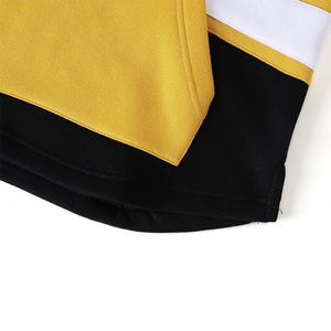 Sweat à capuche de hockey style Alabama State 2026 personnalisé, contrastant or et noir, en molleton de coton, unisexe, vente en gros, fabricant de sweats à capuche - Product Image 3
