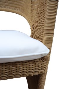 Ensemble de table et chaises de jardin en polyrotin d'extérieur PRCF-022, meubles de patio - Product Image 5