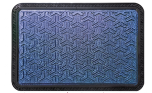 Tapis de porte Greeky PP en polypropylène antidérapant, tapis d'entrée anti-poussière, tapis de sol intérieur/extérieur, fournisseur en gros - Product Image 5