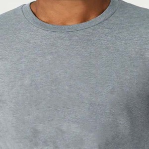 Chemise formelle tricotée pour homme Sajjawal, col rond, manches courtes, logo frontal, 100 % coton, coupe ample, anti-boulochage, 230 g, brodée - Product Image 5