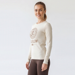 Camiseta de Yoga de Manga Larga para Mujer, Sublimada, Ajustada, Transpirable, para Ejercicio, Gimnasio y Fitness - Product Image 4