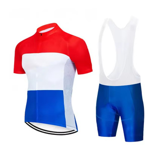 Maillot de cyclisme Ensemble à manches longues pour hommes Maillot à bretelles Vente en gros Maillot de cyclisme pour hommes très confortable - Product Image 4