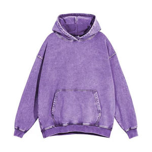 Men Stone Vintage Acid Washed <b>Tie</b> <b>Dye</b> <b>Hoodie</b> Heavyweight Cotton French - Product Image 6