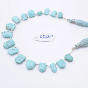 Pulsera con cuentas de turquesa estilo bohemio hecha a mano joyería étnica única - Product Image 6