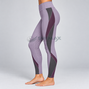 Pantalones de equitación para mujer, hechos con materiales transpirables, con movimiento flexible y comodidad confiable para interiores. - Product Image 5
