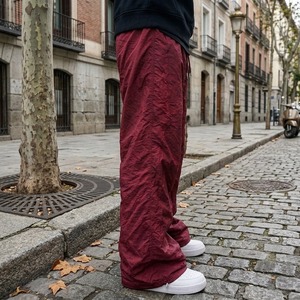 Nylon <b>Baggy</b> <b>Trouser</b> Lightweight Everyday Apparel Designed With Soft Durable Fabric For Comfortable Wear During All Seasons - Product Image 6