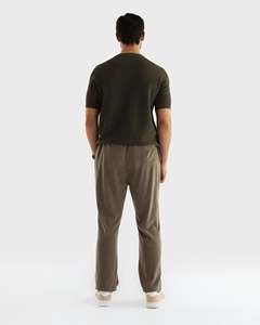 Light Weigh Breathable Men Classic Olive Knit T-<b>Shirt</b> Comfortable Daily Outfit Breathable Summer Wear T-<b>Shirt</b> Factory Wholesale - Product Image 6