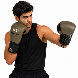 Guantes de Boxeo con Cordones Hechos a Medida, Guantes de Entrenamiento Premium Transpirables con Soporte para Muñeca, OEM ODM, Pedidos al por Mayor Disponibles - Product Image 3
