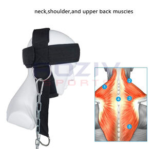 Correa de Cabeza y Barbilla Ajustable de Neopreno Acolchado Suave, Diseño Personalizado, con Cuerda, Equipo de Gimnasio - Product Image 2