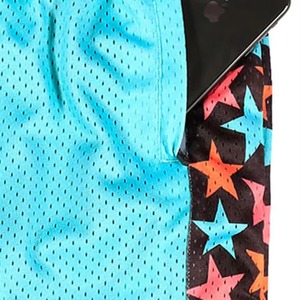 Pantalones Cortos de Malla para Hombre, Estilo Urbano, Verano, Alta Calidad, 100% Poliéster, Diseño Sólido, Cintura Elástica, Secado Rápido, Nuevo Diseño - Product Image 6