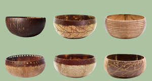 [VENTE CHAUDE] Bol en Coque de Noix de Coco Écologique, Bois Naturel, Finition Lisse, Bol de Service Alimentaire - Product Image 3