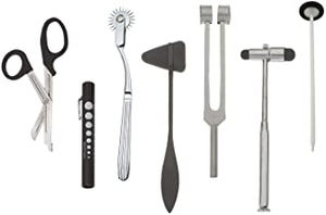 Kit de diagnostic pour étudiants en médecine, marteau réflexe et diapason, kit de percussion, acier inoxydable de haute qualité par Mahfooz Instruments - Product Image 5