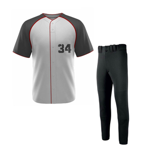 Uniforme de baseball en polyester de haute qualité, nouveau design, respirant et léger - Product Image 1