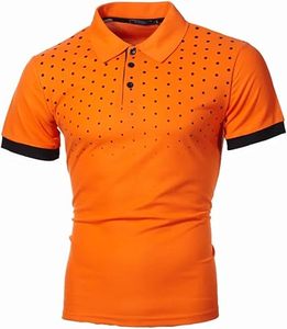 Camiseta de Golf Casual para Hombre, Tejida, Personalizada, Transpirable y Cómoda, de Manga Corta - Product Image 2