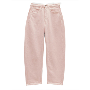 Jean ample taille haute vintage pour femme, ultra-doux, respirant, écologique, 100 % coton, brodé, qualité supérieure - Product Image 1
