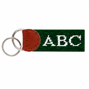 <b>Personalized</b> Leather <b>Keychain</b>, Custom Name, Engraved Monogram Key Fob, Gift for Him, Dad Gift OEM Made in Vietnam - Product Image 1