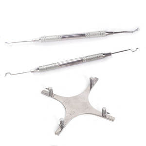 Orthodontic Pliers Set Dental Instruments Kit In Red <b>Zipper</b> Case Stainless Steel Tungsten Carbide Clinical Tools - Product Image 4