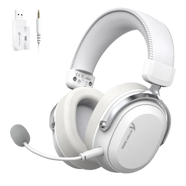 2026 New Arrival Original Attack Shark L30 PRO 7.1 Surround Sound Wireless Gaming Headset with 2.4Ghz/BT/Wired
