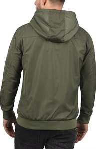 Professional Factory <b>Men</b> Waterproof and Windproof Outdoor Windbreaker <b>Jacket</b> with Hoodie <b>Mens</b> Outwear for Sprint Autumn - Product Image 5