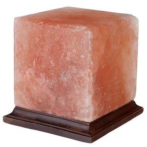 <b>Cube</b> Salt Lamp Natural Crystal Decorative <b>Lighting</b> OEM Manufacturer - Product Image 2