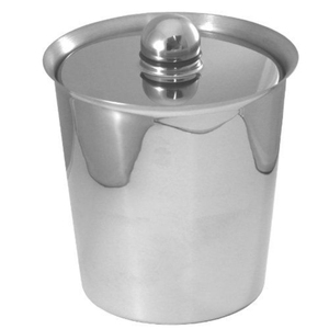 Refroidisseur à bière en métal finition argentée, seau à glace en aluminium tendance pour champagne, idéal pour bars et soirées en club, refroidisseur à vin - Product Image 5