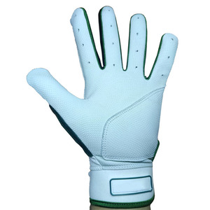 Customized Batting <b>Gloves</b> Full Finger Padded Hook Loop Closure Left XL XXL Durable Breathable <b>Baseball</b> <b>Gloves</b> - Product Image 5