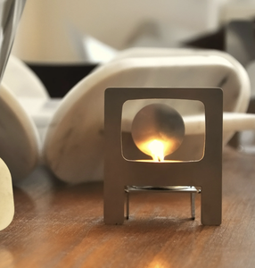 Portavelas de Acero para Sublimación con Forma de Corazón, Base Conmemorativa con Espacio en Blanco para Decoración del Hogar, para Velas Personalizadas - Product Image 4