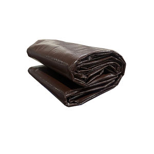 ผ้าใบกันน้ำ PE สีน้ำตาล ทนทานสูง สำหรับงานหนัก กันน้ำได้ดีเยี่ยม  รับทำสีตามสั่งและขนาดตามสั่ง - Product Image 6