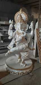 Beautiful <b>Pink</b> and Golden Ganesha ji with <b>Frame</b> for Decor Shobha Jain Impex Indian Ganesha Statues From Delhi - Product Image 4