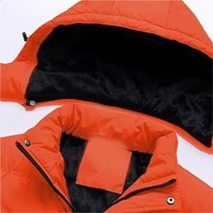 Chaqueta Acolchada con Capucha y Bordado de Camuflaje Personalizada al por Mayor para Hombre - Chaqueta Casual de Invierno Impermeable y Resistente al Viento - Product Image 4