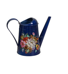 กระป๋องน้ำชุบสังกะสีทำด้วยมือพิมพ์ลายพรีเมียมรายละเอียดที่สมบูรณ์แบบสำหรับสวนในบ้านที่หรูหราและพืชที่มีความซับซ้อน - Product Image 1