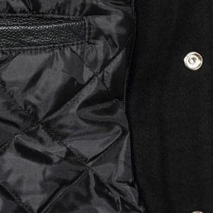 Chaqueta para hombre OEM personalizada, chaqueta universitaria vintage para hombre y mujer, chaqueta de béisbol de talla grande con logo de chenilla y cadena. - Product Image 3