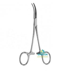 Fórceps de histerectomía Heany Rezek doble dentado curvo 8,1/4 pulgadas - Product Image 5