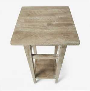 Chaise de salle à manger sur piétement en bois recyclé moderne avec finition antique, stable et légère pour la maison, l'hôtel, le café - Product Image 5