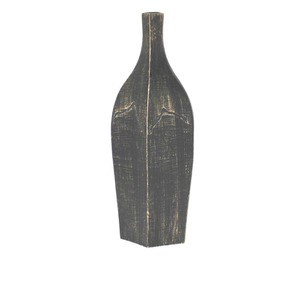 Vase à fleurs haut en aluminium de qualité supérieure avec un motif ajouré élégant pour une décoration moderne - Product Image 1