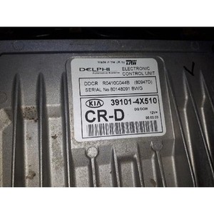 Unité de commande moteur / ECU Carnival UP/GQ 1998-2001 d'occasion GENUINE 391014X510 - Product Image 2