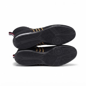 Chaussures de boxe Zhen Model QJX en cuir personnalisées, respirantes, antidérapantes, pour intérieur et extérieur, avec protection efficace des chevilles - Product Image 4