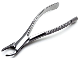 Forceps d'extraction dentaire allemands haut de gamme en corne de vache pour molaires inférieures, instruments dentaires en acier inoxydable de haute qualité - Product Image 5
